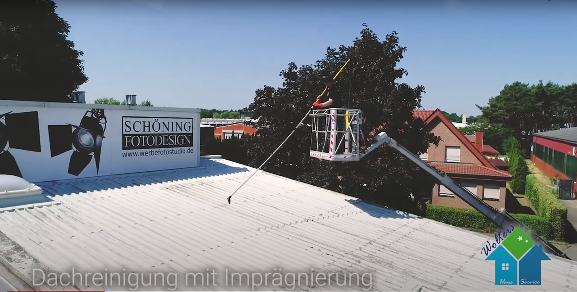 Dachreinigung in der Region &ndash; Wolters Haus Service